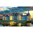 thumbnail image 2 of Gavidia, Pedro 14x10 White Modern Wood Framed Museum Art Print Titled - France Loire Valley Chateau de Chambord, 2 of 4