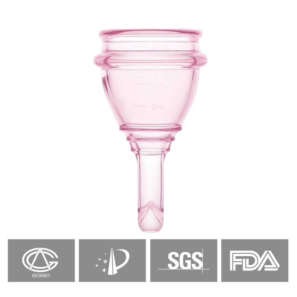 Menstrual Cup Feminine Hygiene Protection FDA approved Soft and