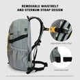 thumbnail image 3 of Mochila de senderismo SKYSPER 20L ligera e impermeable para adultos, 3 of 6