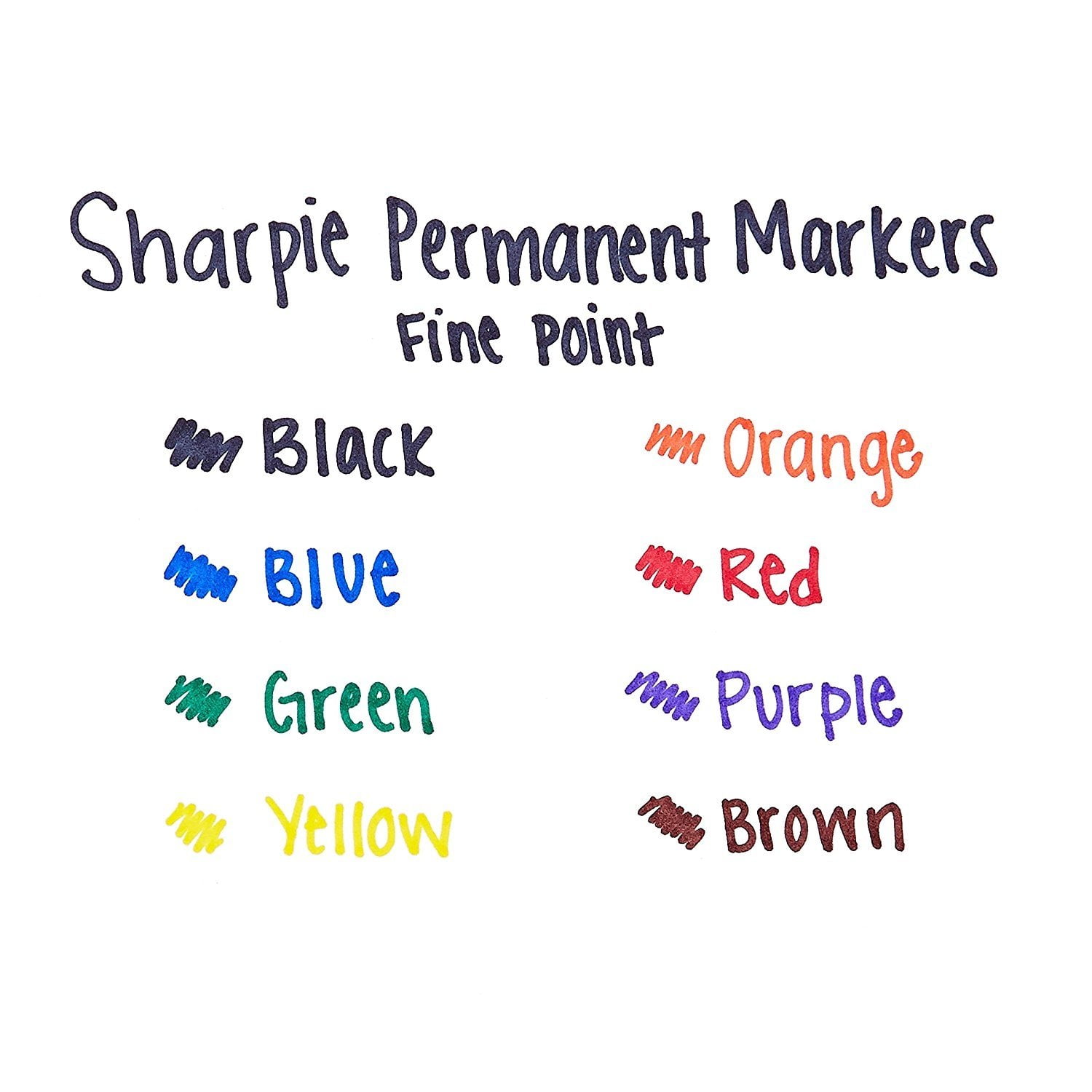 Sharpie Assorted Colors Fine Markers - 8 ct