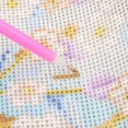thumbnail image 4 of DIY 5D Diamante Pintura Diamante Pintura Por Números Kits Reloj de Pared, Completo, 70 × 50cm Sunnimix Kits de pintura de diamante 5D DIY, 4 of 8