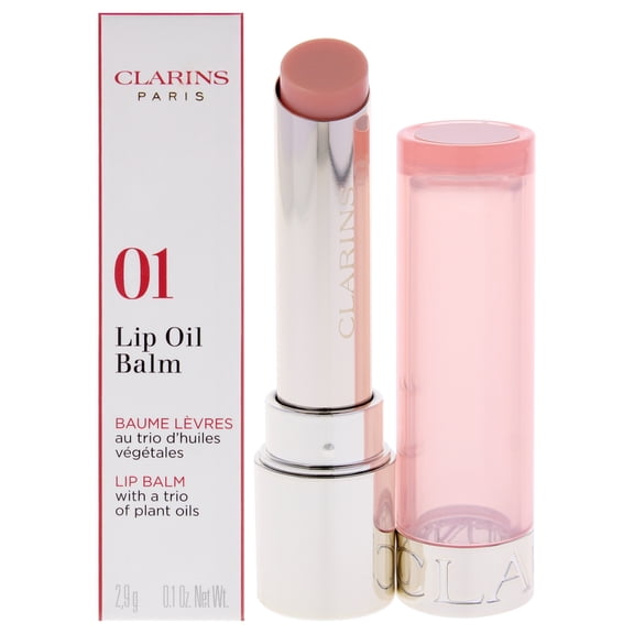 Lip Oil Balm - 01 Pale Pink by Clarins for Women - 0.1 oz Lip Balm