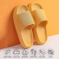 thumbnail image 3 of Zapatillas de nube para mujeres y hombres, sandalias de cojín antideslizantes para baño con ducha de masaje, 3 of 5