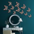thumbnail image 1 of Pegatinas de pared de mariposas 3D, 48 piezas de pegatinas de pared de mariposas doradas, pegatinas decorativas, decoración de fiestas para el hogar, guardería, aula, decoración de, 1 of 2