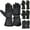 3835-Black, variant on Mens Warm Winter Dress Glove Genuine Leather Motorcycle Gloves, Black (X-Large)