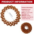 thumbnail image 2 of Uxcell Bird Nest Magic Hair Clip, Hairs Maker Ponytail Holder Caramel, 2 of 7