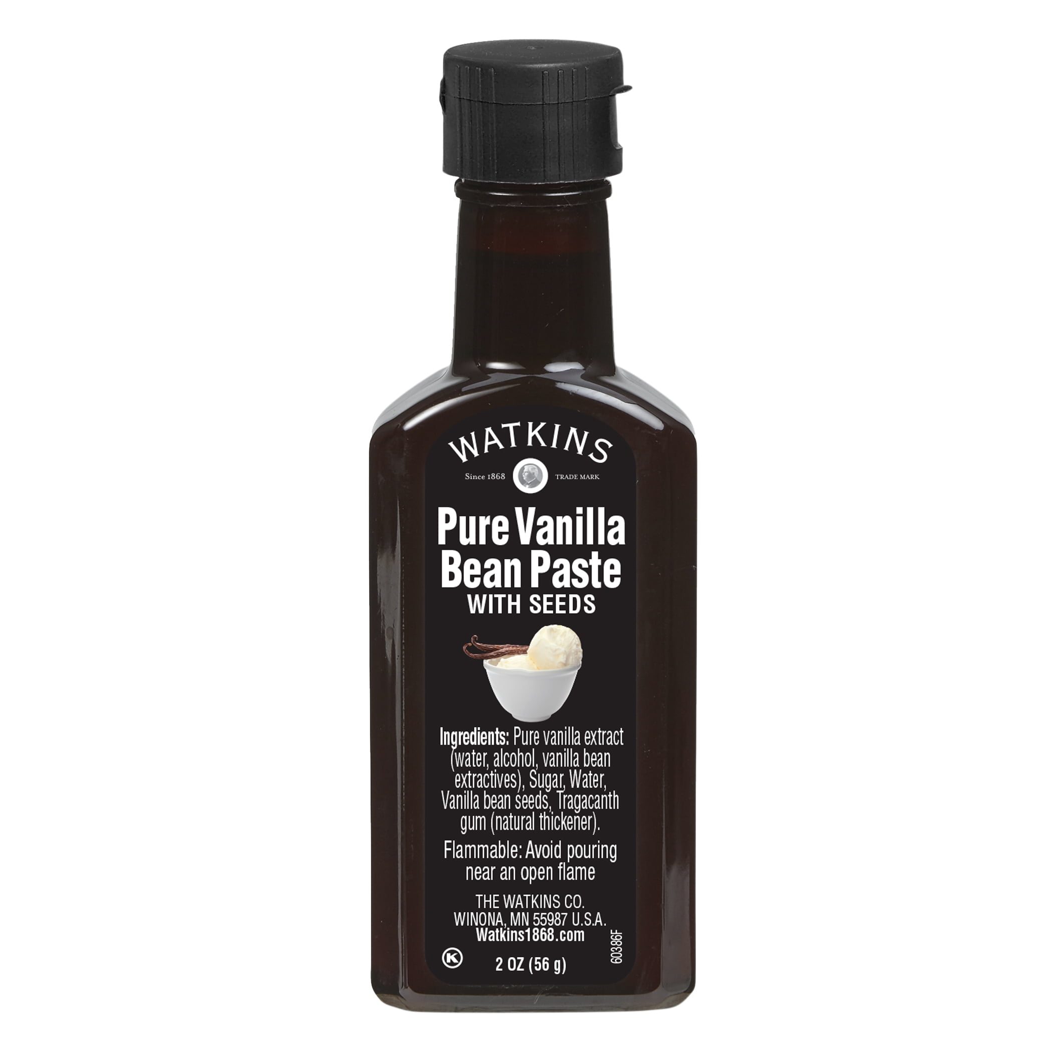 Watkins Pure Vanilla Bean Paste, 2 oz. (Plastic Container)