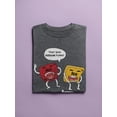 thumbnail image 3 of Chemistry Quote T-Shirt Women -Smartprints Designs, Female Small, 3 of 4