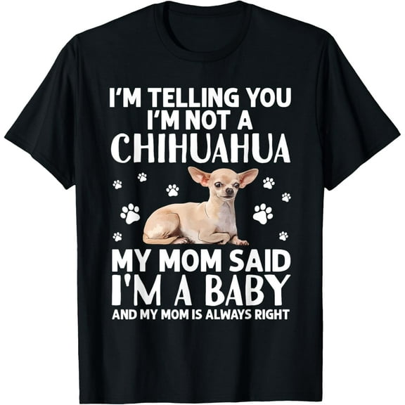Cute Chihuahua Art For Women Mom Dog Breed Chihuahua Lovers T-Shirt