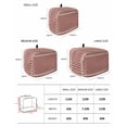 thumbnail image 2 of Country Star Plaid Toaster Cover 2 Slice, Small Kitchen Appliance Covers, Retro Red American Farm Barn Berry Toaster Oven Cover with Loop, Bread Machine Cover Polyester Dust Cover Protection, 2 of 4
