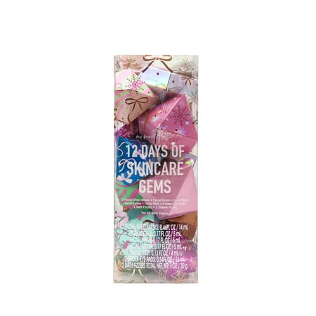 Beauty Gifts My Beauty Spot 12 Day of Skincare Gems Bath and Body Gift Set  12 Piece