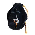 thumbnail image 2 of Bolsa de almacenamiento para pelota de gimnasia rítmica, funda protectora para ejercicios Negro, 2 of 9