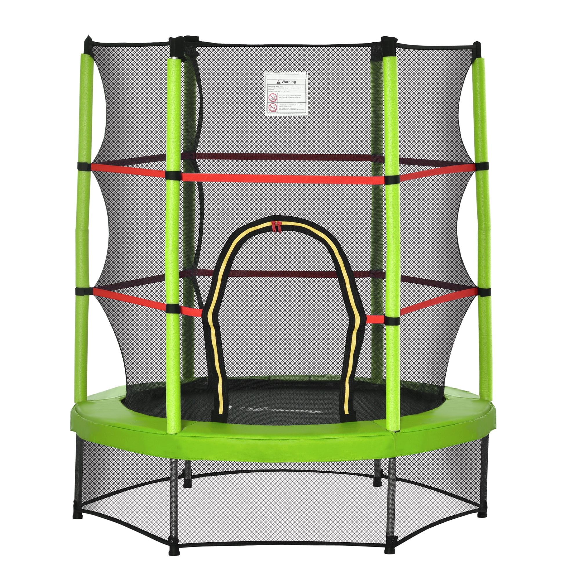 Details about   55" Mini Trampoline 4.5ft Exercise Jumping Trampoline Indoor/ Outdoor Kids Toy 