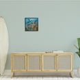 thumbnail image 2 of Stupell Industries Sea Turtle Pair Coral Reef Ocean Life Scene, 17 x 30, Design by Collin Bogle, 2 of 7