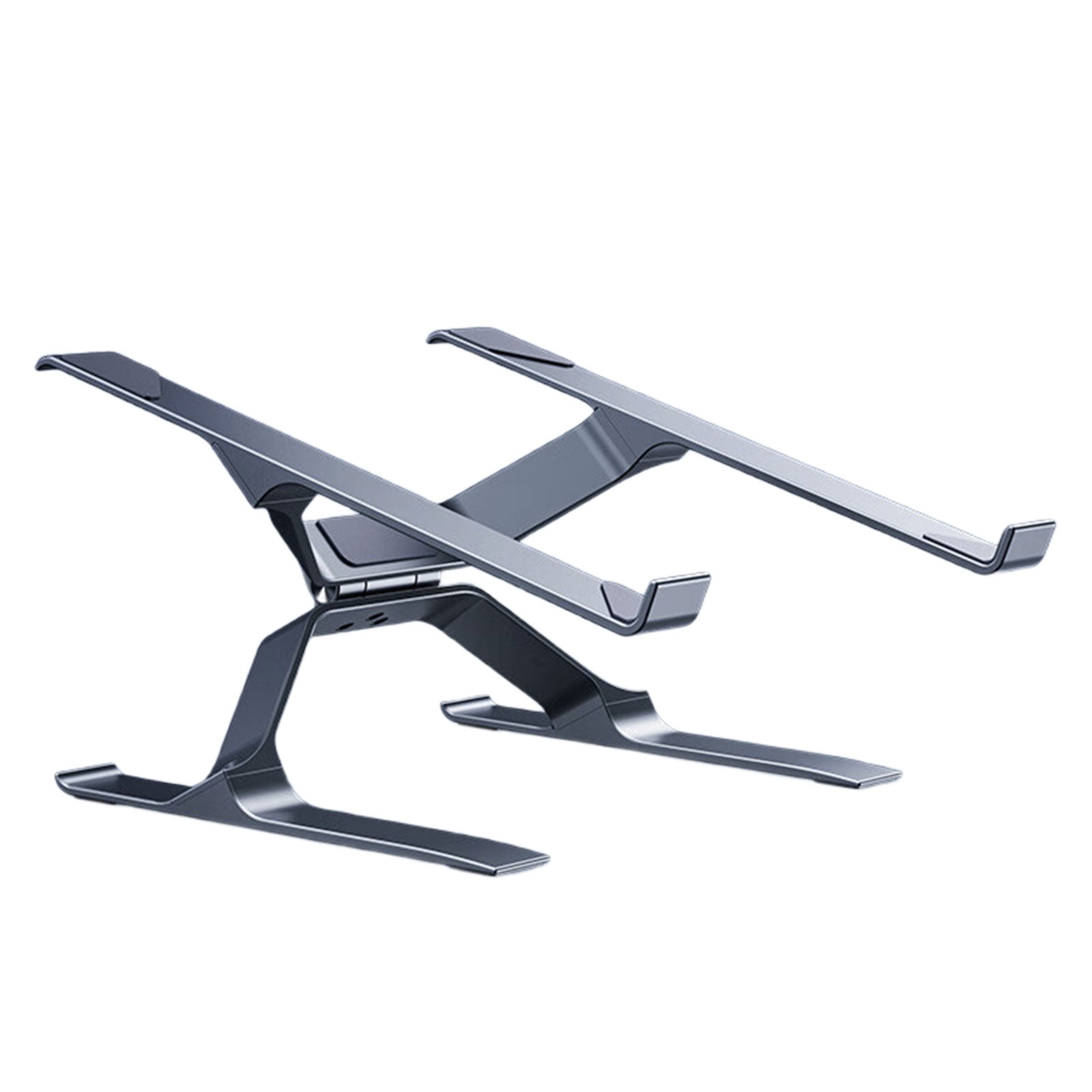 Aluminum Notebook Stand Angles Adjustment Lightweight Foldable For Optimaled Airflows Cooling Notebook Holder