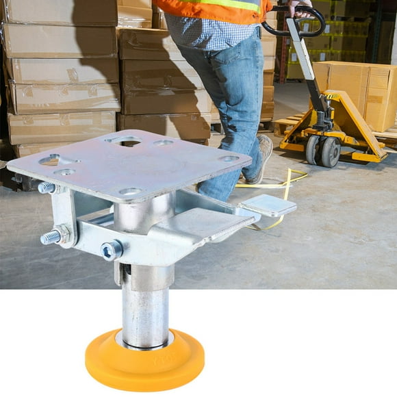 345 Trolley Height Wear Truck,Trolley Brake Floor Lock Manganese Steel Trolley Cart Lock With Tpu Pad For 4~5In Casters