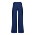 thumbnail image 6 of CHUMUD Womens High Waisted Wide Leg Jeans Stretchy Straight Leg Baggy Jeans Trendy Seamed Front Loose Denim Pants with Pockets, 6 of 6