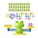 thumbnail image 1 of Juego de matemáticas Montessori Frog Balance, actividades de aprendizaje, juguetes educativos, juguete para números para niños, niñas, niños, 20 Números Verde, 1 of 5