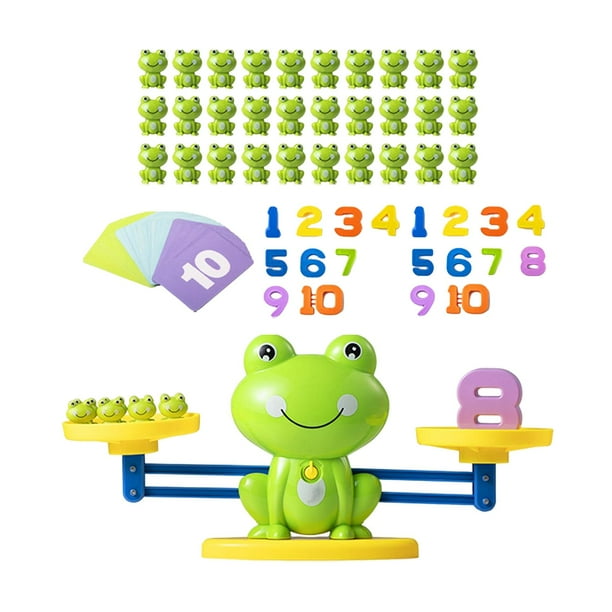 Juego de Matematicas Frog Hugo Balance Matematicas 20 Números Verde