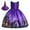 Style1, variant on HCNTES Girls Skirt Comfortable Soft Fashion Halloween Print Children Prom Performance Dress(Purple,9-10 Years)