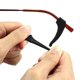 thumbnail image 3 of 10 Ps Silic Ear Hooks Anti-slip H Tips Sleeve Retainer For Glasses Sunglasses, Grey, 3 of 3