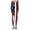 Black, variant on Women's Legging Independence Day Themed Women's Leggings for Yoga Running Gym Fitness Workouts and Activewear Blue S