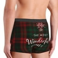 thumbnail image 5 of Kll Wonderful Time Christmas Men'S Cotton Boxer Briefs Underwear-Medium, 5 of 9