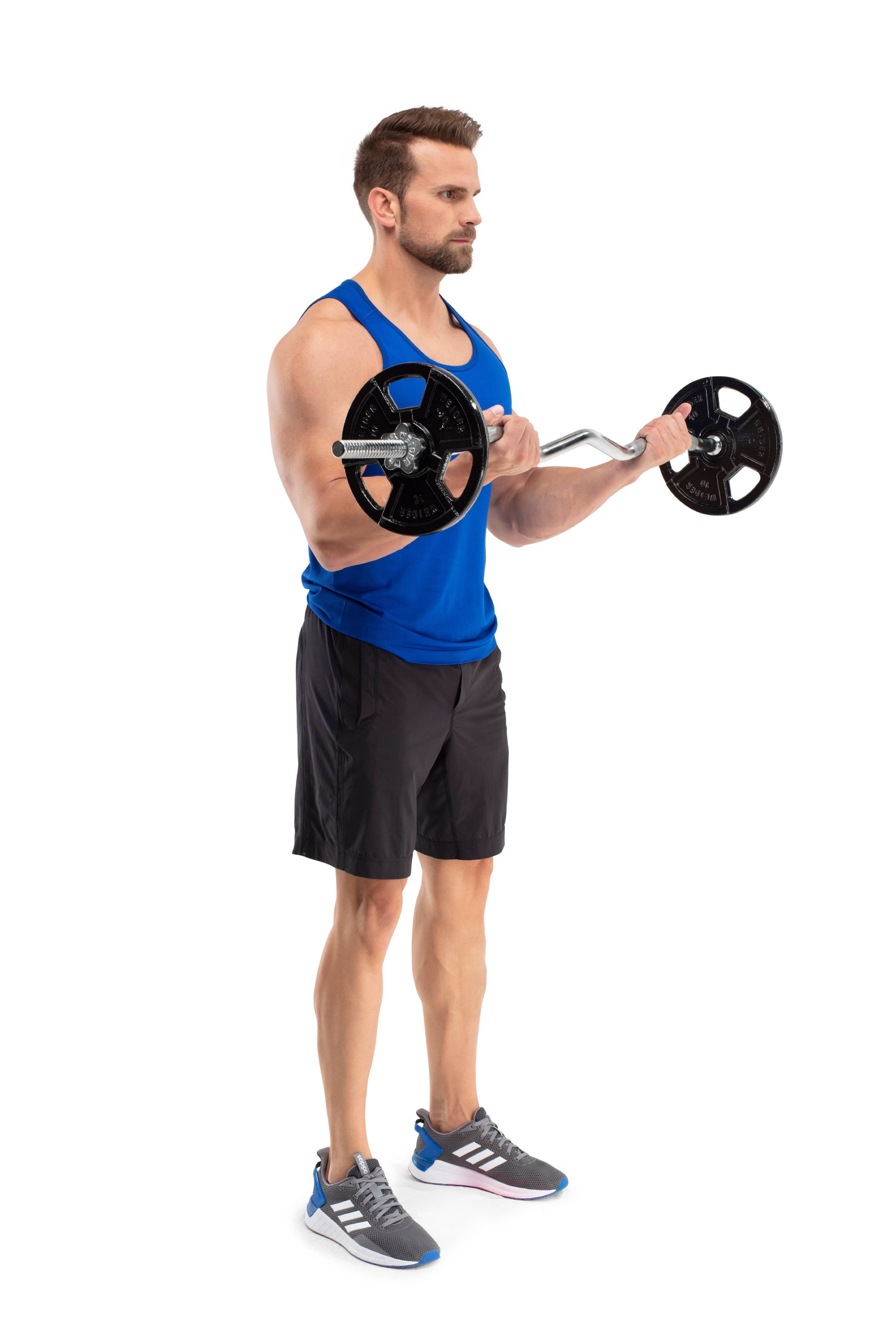 Weider Standard Weight Plate, 2.5lbs. With Black Hammertone Finish - 2.5lbs