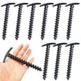 thumbnail image 1 of Estacas para tienda de campaña, paquete de 10 anclajes para el suelo, estacas para tienda de campaña, estacas en espiral en forma de T de 5,7 pulgadas, estacas para acampar, 1 of 6