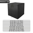 thumbnail image 3 of Central Air Conditioner Cover for Outside Units, Waterproof Heavy Duty AC Unit for Outdoor Large AC Cover for Winter, Central AC Winter Covers for Outside, 1 Pcs, 36x36x39", 3 of 9