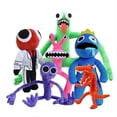 thumbnail image 1 of Peluche de amigos del arcoíris, muñeco de peluche, juego de terror para Halloween, Navidad, fiestas, cumpleaños, regalos para fanáticos, corona azul de 30 cm, 1 of 3