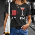 Am Coffee In The Morning Pm Wine In The Evening Tshirt - Walmart.com