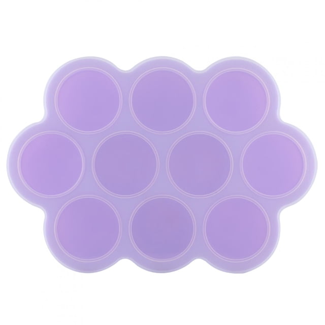 Silicone Non- Food Freezer , Safe Food Freezer Tray, For Chocolate Yogurt Purple