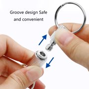 BELOWSYALER Upgraded Keychains, Detachable Pull Apart Key Rings Keychains LockHolder Convenient Keychains