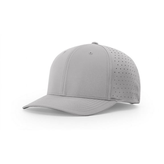 Richardson 632 Laser Perf R-Flex Adjustable Caps - Gray