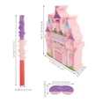thumbnail image 2 of BEADCEST Dreamy Castle Pinata For Birthday Decorations For Girl Multi Paper Candy Holder 1 Set, 2 of 6