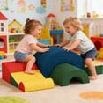 thumbnail image 2 of Qaba Jouets d'Escalade pour Empiler et Ramper, 5 Pcs, Multicolore, 2 of 10