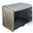 thumbnail image 3 of Privacy Dog Crate Cover Waterproof Night Cover Sleep Helper Windshield Dust-proof Four Door Dog Cage, 3 of 8