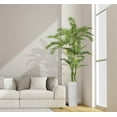 thumbnail image 2 of 93 in. Tall Palm Tree with Fiber Stone Planter, 2 of 2
