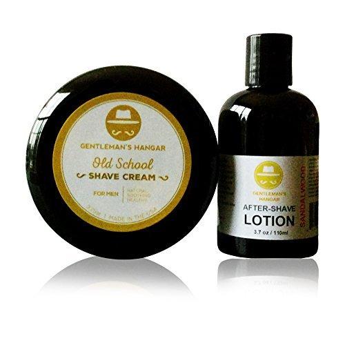Gentleman's Hangar Old School Shaving Cream Kit w/ Sandalwood