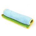 thumbnail image 2 of Haofy Double Side Anti-grease Fiber Cleaning Microfiber Cloth Towel Highly Absorbent Kitchen Cleaning Wiping Rag (Green+Blue), 2 of 2