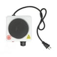 thumbnail image 2 of Heater Mini Electric Stove 500W Multifunctional Adjustable Temperature Small Hot Plate Kitchen Countertop Heater For Milk Water Coffee Tea US Plug 110V, 2 of 8