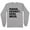 Gray, variant on Mama Mommy Mom Bruh Long Sleeve Shirt Unisex Large White