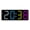 Colorful, variant on LED clock simple large font colour alarm clock 12H/24H free switch brightness adjustable date temperature display bedside clock