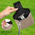 thumbnail image 4 of Haosy Mojave Tan Golf Mallet Putter Cover Strong Magnetic Leather Golf Club Headcover Closure, 4 of 7