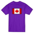 thumbnail image 1 of Canada Flag Box Stamp Men's T-shirt, 1 of 1