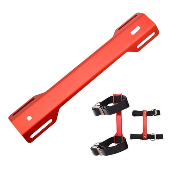 Adaptador de tanque único de buceo Perfecl Aleación de aluminio rojo