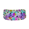 thumbnail image 2 of Yiaed Graffiti Pineapples Print Sports Headbands,Moisture Wicking Workout Headband, Sweatband Headbands for Running,Cycling for Women and Men, 2 of 8