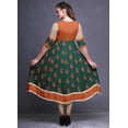 thumbnail image 4 of Bimba Classic Printed Indian Kurtis Tunic Long Anarkali Dress For Women, 4 of 5