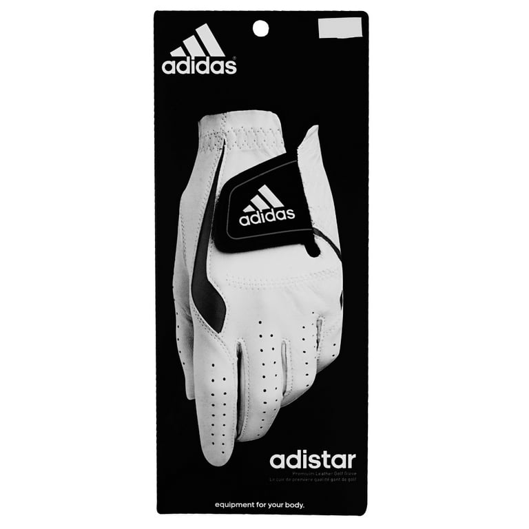 Adidas Adistar Right Hand Golf Gloves, Medium, Black - Walmart.com